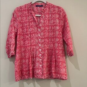 Pink Paisley Women's Top